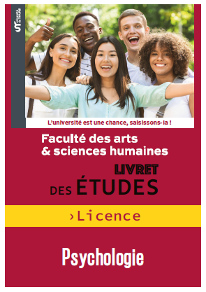 Livret des études licences 2026-2027